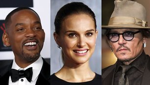 Willas Smithas, Natalie Portman, Johnny Deppas