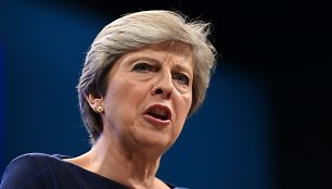 Theresa May Konservatorių partijos suvažiavime