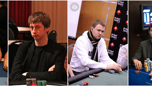 Laurynas Levinskas, Domantas Klimčiauskas, Andrius Bielskis, Justas Sema&scaron;ka