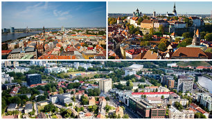 Ryga, Talinas, Vilnius