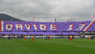 „Fiorentina“ pagerbė mirusį kapitoną