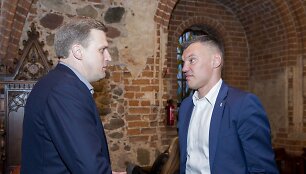 Dainius Adomaitis ir &Scaron;arūnas Jasikevičius