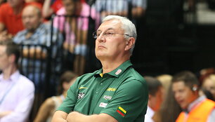 Jonas Kazlauskas, Lietuvos krep&scaron;inio rinktinės treneris