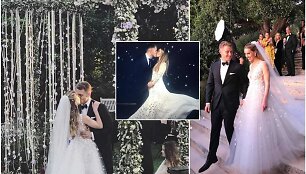 Rachel Crane ir Andrew Markso vestuvės