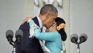 Barackas Obama ir Aung San Suu Kyi