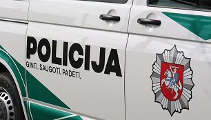 Klaipėdoje pašventinti nauji policijos automobiliai.