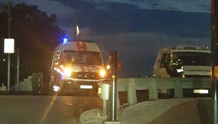 Policija uždarė Dariaus ir Girėno/&Scaron;vitrigailos g. dalį