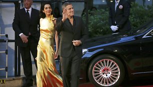 Amal Clooney ir George'as Clooney