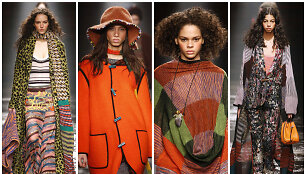 &bdquo;Missoni&ldquo; kolekcijos modeliai