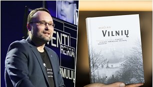 Mindaugas Kvietkauskas ir poezijos antologija „Mačiau Vilnių“