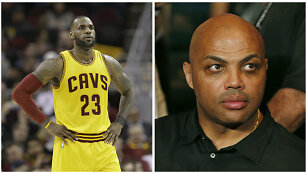 LeBronas Jamesas atsikirto Charlesui Barkley