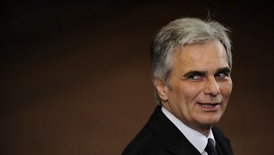 Austrijos federalinis kancleris Werneris Faymannas