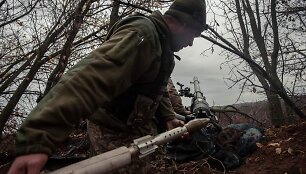 Ukrainos kariai fronte
