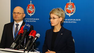 Spaudos konferencija Panevėžio apygardos prokuratūroje