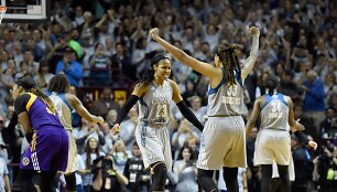 WNBA čempionėmis tapo &bdquo;Minnesota Lynx&ldquo; krep&scaron;ininkės.