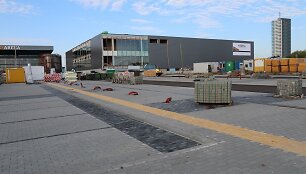 Klaipėdos baseino statybos &ndash; fini&scaron;o tiesiojoje