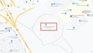 Nacionalinis stadionas „Google“ žemėlapyje