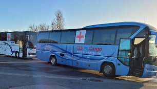Į Ukrainą išvežta humanitarinė pagalba iš Klaipėdos
