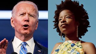 Joe Biden ir Amanda Gorman