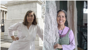 Katharina Fritsch ir Cecilia Vicu&ntilde;a