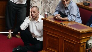 Graikijos finansų ministras Janis Varufakis