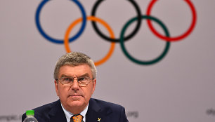 IOC prezidentas Thomas Bachas