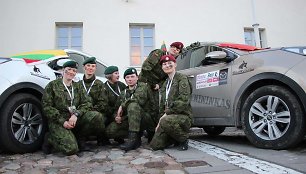 „Moterų ralyje“ dalyvavo ir projekto „Karys-lenktynininkas“ dalyvės