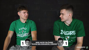 Rokas Jokubaitis ir Marekas Blaževičius