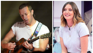 „Coldplay“ narys Chrisas Martinas ir jo sesuo Nicola Wren