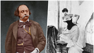 Gustave'as Flaubertas ir jo sukurta personažė Madam Bovari