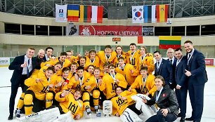 Lietuvos U18 ledo ritulio rinktinės sidabras