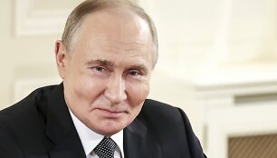 Vladimiras Putinas / Vyacheslav Prokofyev / AP