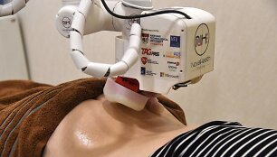 Singapūre masažą atlieka robotė-masažuotoja