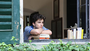 Timothee Chalamet filme „Vadink mane savo vardu“