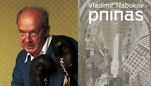 Vladimiras Nabokovas ir knygos viršelis