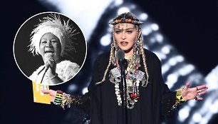 Madonna per MTV apdovanojimus sakė kalbą apie mirusią Arethą Franklin