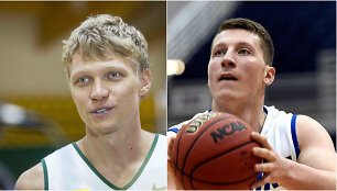 Mindaugas Kuzminskas ir Rokas Gustys