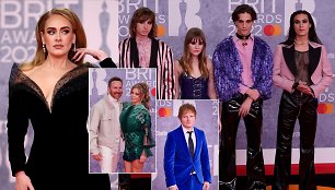 Ant Britų muzikos apdovanojimų raudonojo kilimo – išsipusčiusios žvaigždės