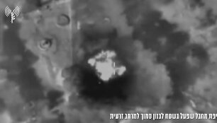 Izraelis smogė &bdquo;Hezbollah&ldquo; taikiniui palei Libano sieną
