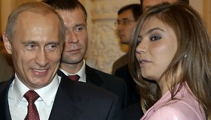 Vladimiras Putinas ir Alina Kabajeva