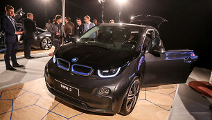 BMW i3 elektromobilis pristatytas lietuviams