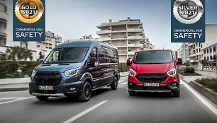 Ford Transit Euro NCAP vertinimai