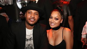 Carmelo Anthony ir La La Anthony