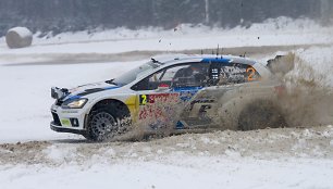 WRC antras etapas Švedijoje