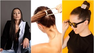 Plaukų procedūrų specialistė Kristina Vilbikas – apie plaukų rišimą stipriai juos įtempiant