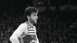 Arvydas Sabonis 1986 metų vasarį