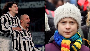 Gianluca Vialli dėkojo Gretai Thunberg.