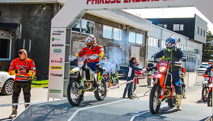 Enduro taurės varžybos Paikusėje, Estijoje