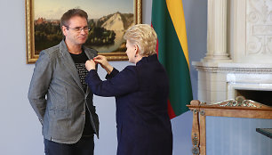 Marijus Mikutavičius ir Dalia Grybauskaitė