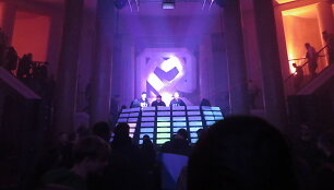 &bdquo;Techno Valentino&ldquo; vakarėlio akimirka